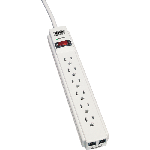Protect-It Surge Suppressors, 6 Outlets, 720 J, 1800 W, 4' Cord Nia-Chem Ltd.