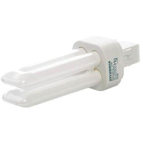Compact Flourescent Lamp, D (T4), 13 W, 2700 K, GX23-2 Base, 10000 hrs. Nia-Chem Ltd.