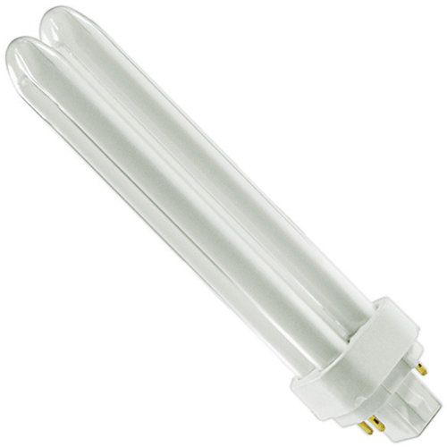Ampoules fluorescentes compactes, T4, 26 W, 4100 K, Base G24Q-3, 12 000 h Nia-Chem Ltd.