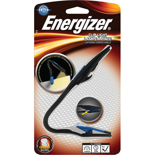 Clip Light, LED, 11 Lumens, CR2032 Batteries Nia-Chem Ltd.