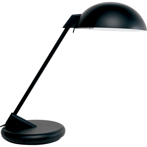 Desk Lamp, 100 W, Incandescent, Black Nia-Chem Ltd.