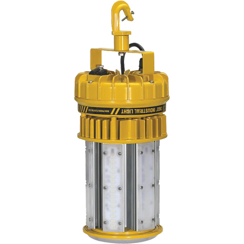 Ensemble d'&eacute;clairage industriel 360° ProLight, DEL, 120 W, 15000 lumens, Boîtier en Plastique Nia-Chem Ltd.