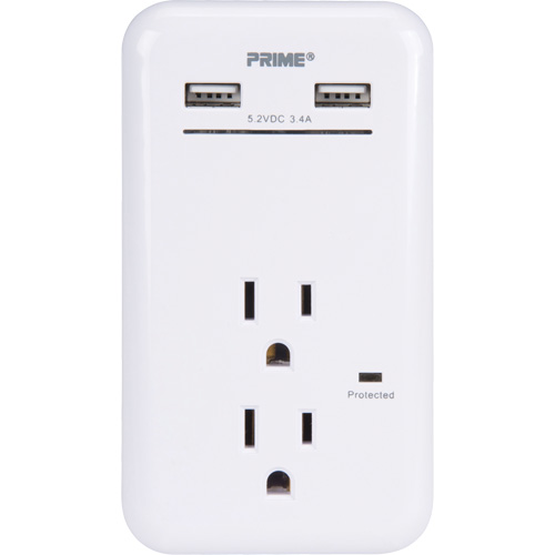 Prime&reg; USB Charger with Surge Protector Nia-Chem Ltd.