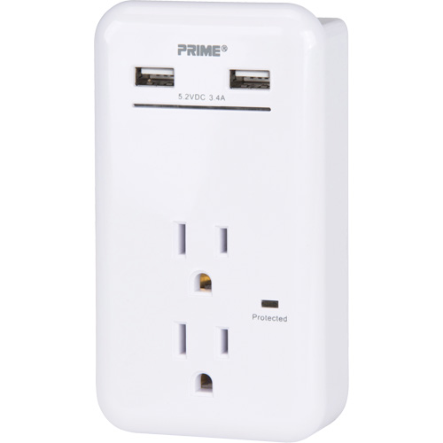 Prime&reg; USB Charger with Surge Protector Nia-Chem Ltd.