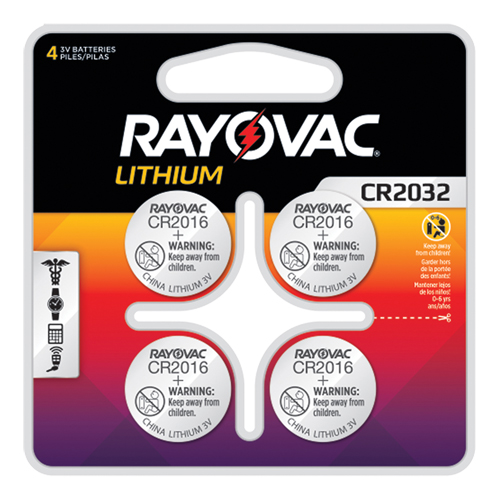 CR2032 Lithium Coin Cell Batteries, 3 V Nia-Chem Ltd.