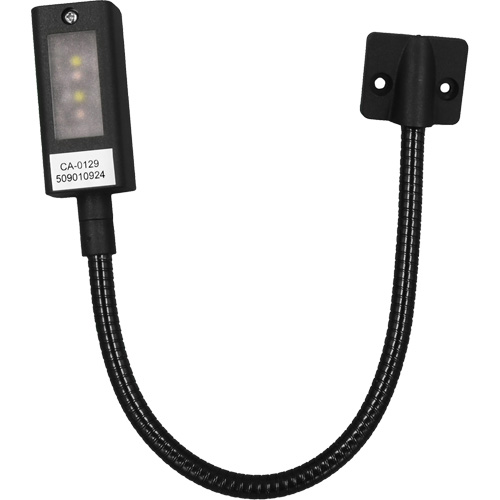 LED Gooseneck Maplight, 1 W, LED, 12" Neck, Black Nia-Chem Ltd.