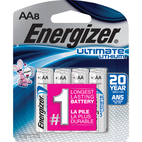 Batteries au lithium Ultimate, AA, 1,5 V Nia-Chem Ltd.