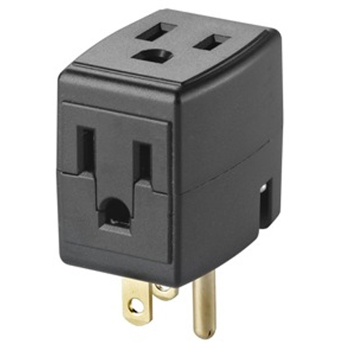 Grounded Triple Cube, 3 Outlet(s), None, 15 Amps, 1875 W, 125 V Nia-Chem Ltd.