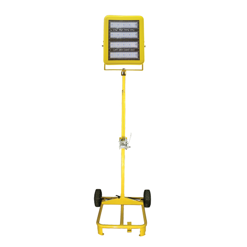Chariot d'&eacute;clairage &agrave; t&ecirc;te unique avec treuil, DEL, 200 W, 30000 lumens, Boîtier en Aluminium Nia-Chem Ltd.