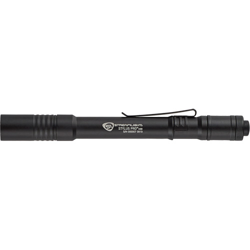 Stylus Pro&reg; USB Pen Light, LED, 350 Lumens, Aluminum Body, Rechargeable Batteries, Included Nia-Chem Ltd.
