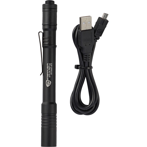 Stylus Pro&reg; USB Pen Light, LED, 350 Lumens, Aluminum Body, Rechargeable Batteries, Included Nia-Chem Ltd.