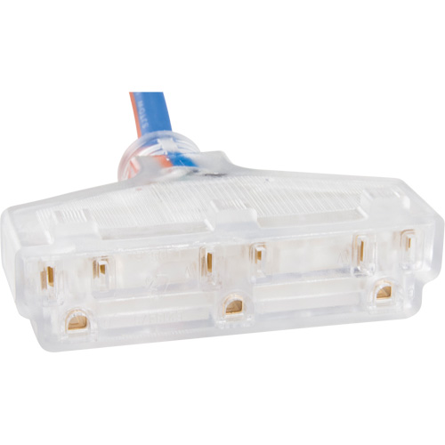 Cordon rallonge en caoutchouc TPE avec indicateur lumineux, Toutes saisons, SJEOW, AWG 12/3, 15 A, 3 prise(s), 25' Nia-Chem Ltd.