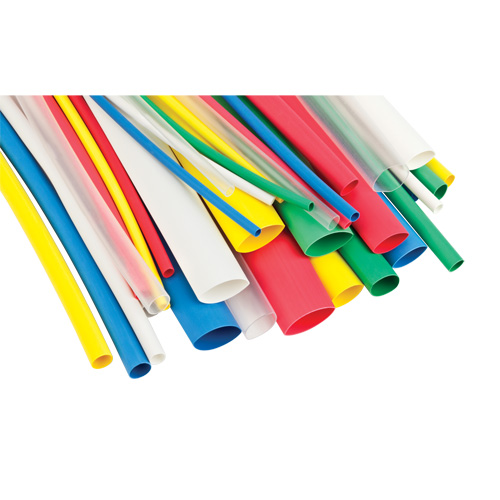 Heat Shrink Tubing, Thin Wall, 1/2', 0.25" (6.35mm) - 0.25" (6.35mm) Nia-Chem Ltd.