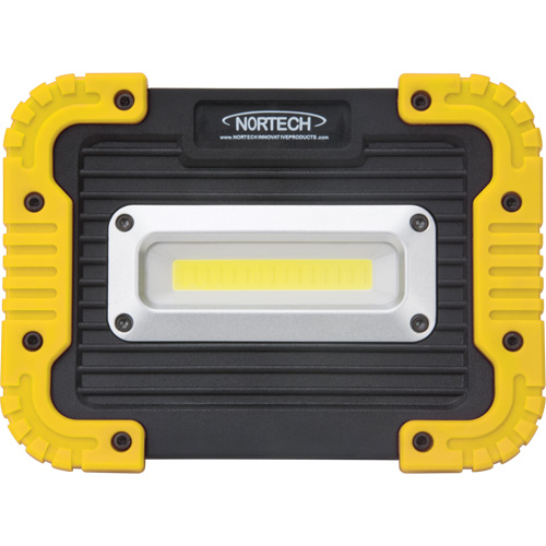 Portable Work Light, LED, 10 W, 1000 Lumens, Plastic Housing Nia-Chem Ltd.