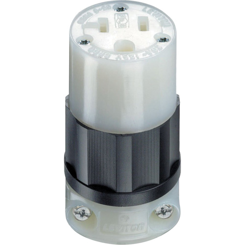 Connecteur verrouillable de calibre industriel, 5-20R, Nylon Nia-Chem Ltd.