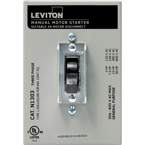 Contr&ocirc;leur manuel pour moteur Nia-Chem Ltd.