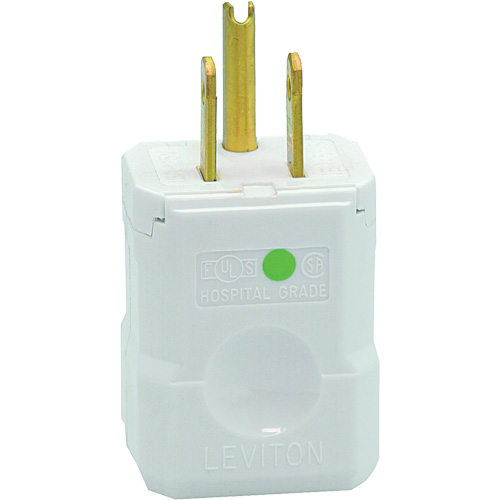 Prise de rallonge de qualit&eacute; hospitali&egrave;re, Nylon, 15 A, 125 V Nia-Chem Ltd.