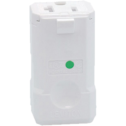 Connecteur de prise de rallonge de qualit&eacute; hospitali&egrave;re, 5-20R, Nylon Nia-Chem Ltd.