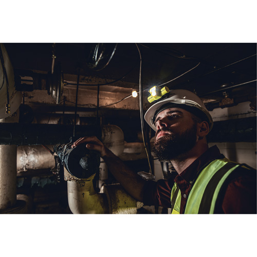 USB HAZ-LO&reg; Intrinsically Safe Headlamp, LED, 250 Lumens, 7 Hrs. Run Time, Rechargeable Batteries Nia-Chem Ltd.