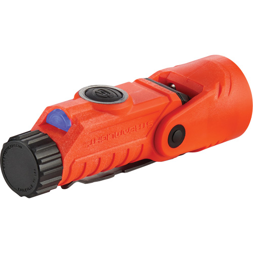 Vantage&reg; 180 X Multi-Fuel Helmet/Right Angle Flashlight, LED, Rechargeable/CR123A Batteries, Nylon Polymer Nia-Chem Ltd.