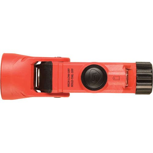 Vantage&reg; 180 X Multi-Fuel Helmet/Right Angle Flashlight, LED, Rechargeable/CR123A Batteries, Nylon Polymer Nia-Chem Ltd.