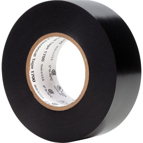 Temflex Vinyl Electrical Tape 1700, 25.4 mm (1") x 20.1 m (66'), Black, 7 mils Nia-Chem Ltd.
