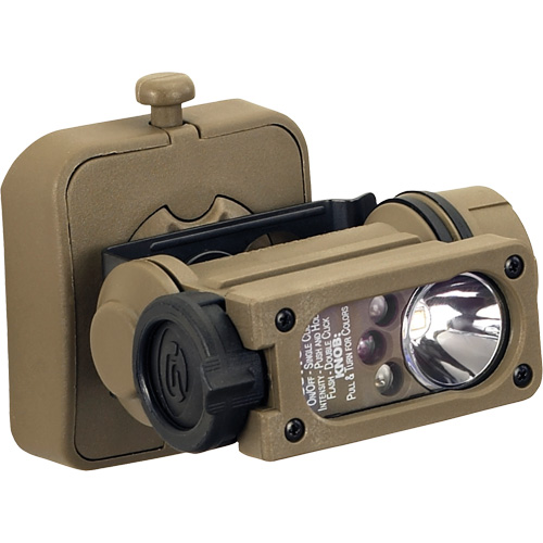 Sidewinder Compact&reg; II Military Model Hands Free Light, LED, 55 Lumens, 6 Hrs. Run Time, AA Batteries Nia-Chem Ltd.