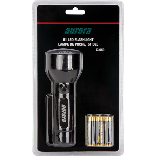 AFL300 Flashlight, LED, 180 Lumens, AA Batteries Nia-Chem Ltd.