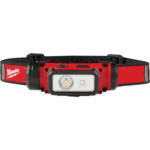 REDLITHIUM USB Hardhat Headlamp, LED, 600 Lumens, 5 Hrs. Run Time, Rechargeable Batteries Nia-Chem Ltd.