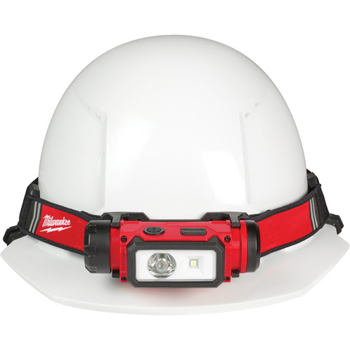 REDLITHIUM USB Hardhat Headlamp, LED, 600 Lumens, 5 Hrs. Run Time, Rechargeable Batteries Nia-Chem Ltd.