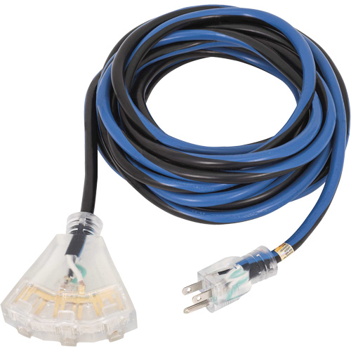 JLEC-1425 Contractor Grade Extension Cord, Indoor/Outdoor, SJTOW, 14 AWG, 15 A, 25' Nia-Chem Ltd.