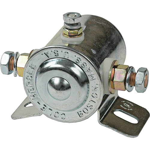 Relais sol&eacute;noide continu mis &agrave; la terre, Mini disjoncteur, 12 V Nia-Chem Ltd.
