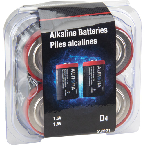 Piles alcalines industrielles, D, 1,5 V Nia-Chem Ltd.