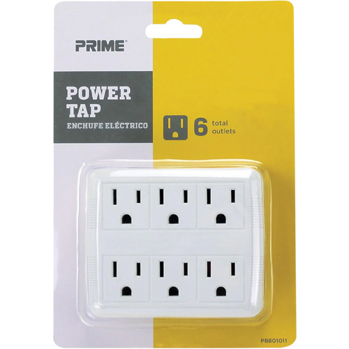 Prise d'alimentation, 6 Prise(s), 15 A, 1875 W, 125 V Nia-Chem Ltd.