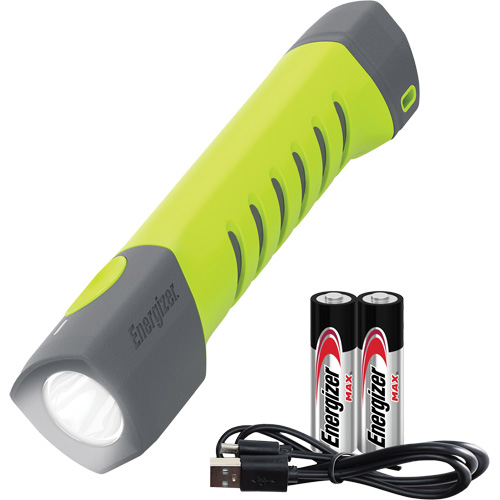 Petite lampe de poche hybride et portative de la s&eacute;rie Pro, DEL, 500 lumens, Piles Rechargeable/AA Nia-Chem Ltd.