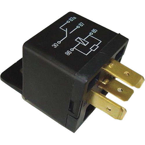 SPDT Mini Relay with Resistor, Plug, 40 Amps, 12 V Nia-Chem Ltd.
