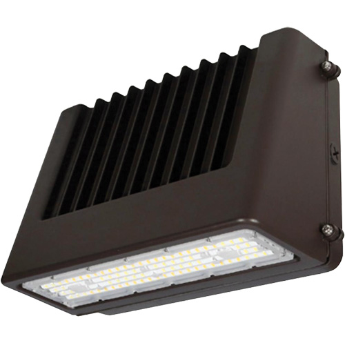 Wall Pack Light Fixture, LED, 120 V, 80 W, 6.5" H x 9.3" W x 14.4" D Nia-Chem Ltd.