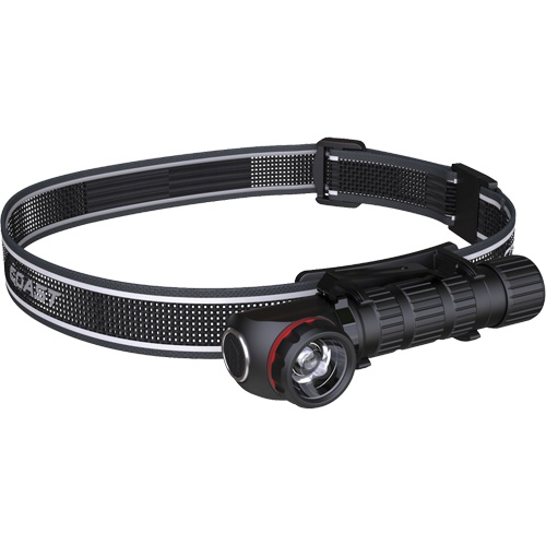 Lampe frontale avec clip de poche et aimant 2780R, DEL, 1250 lumens, 6 hres de fonctionnement, piles Rechargeable Nia-Chem Ltd.