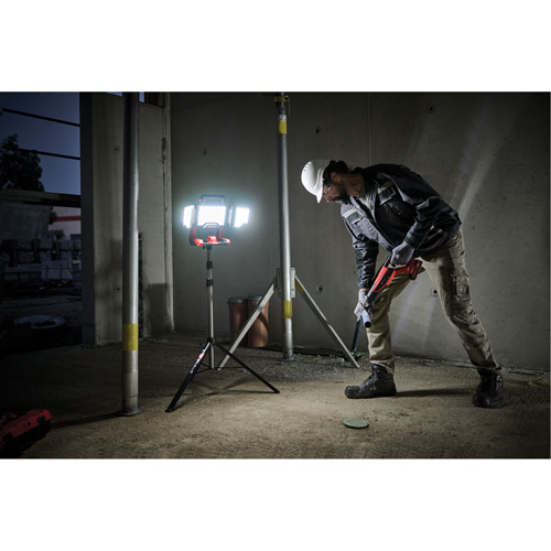 18V Professional Cordless Folding Panel Work Light on Tripod, LED, 3600 Lumens Nia-Chem Ltd.