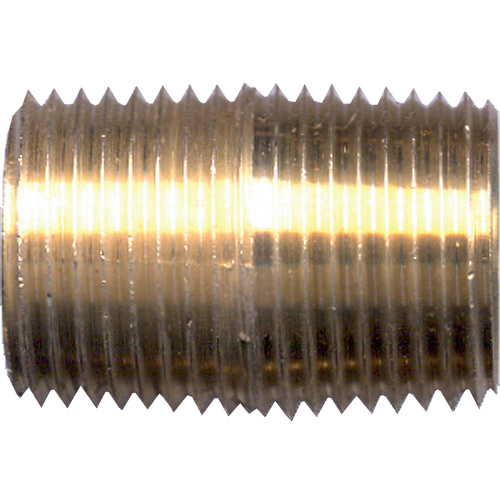 Close Nipple, Brass, 3/4", NPT Nia-Chem Ltd.