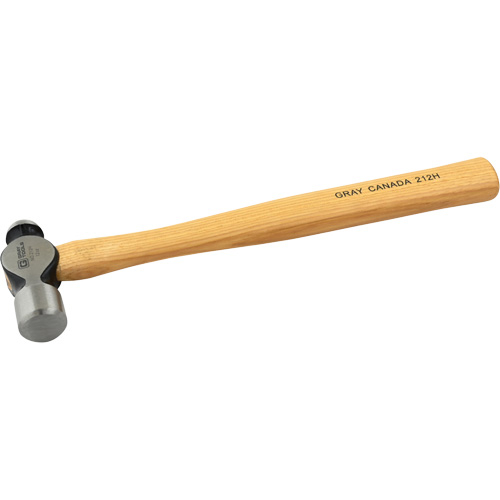 Ball Pein Hammer, 12 oz. Head Weight, Plain Face, Wood Handle Nia-Chem Ltd.