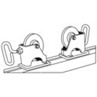 Support Adjust-A-Rolls, Capacit&eacute; de chargement 2000 lb, Capacit&eacute; max. de tuyau 36" Nia-Chem Ltd.