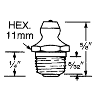 Fitting, 10 mm Thread Nia-Chem Ltd.