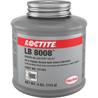 Copper Based Anti-Seize Lubricant, 4 oz., Brush Top Can, 1800°F (982°C) Max Temp. Nia-Chem Ltd.