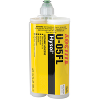 Adh&eacute;sif ur&eacute;thane Hysol U-05FL, Deux composants, Cartouche double, 622 g, Blanc cass&eacute; Nia-Chem Ltd.