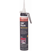 598 High Performance RTV Silicone Gasket Maker, Cartridge, Black Nia-Chem Ltd.