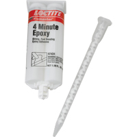 Adh&eacute;sif 4 minutes Fixmaster, 50 ml, Cartouche double, Deux composants, Ambr&eacute;e Nia-Chem Ltd.
