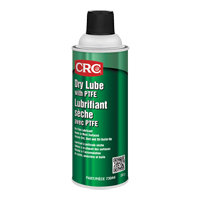 Produit lubrifiant sec &agrave; base de PTFE CRC, Canette a&eacute;rosol, 284 g Nia-Chem Ltd.