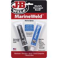 Colle &eacute;poxyde de qualit&eacute; marine, Deux composants, Tube, 3 oz., Gris Nia-Chem Ltd.