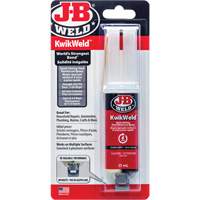 Adh&eacute;sif KwikWeld, 25 ml, Seringue, Deux composants, Gris Nia-Chem Ltd.